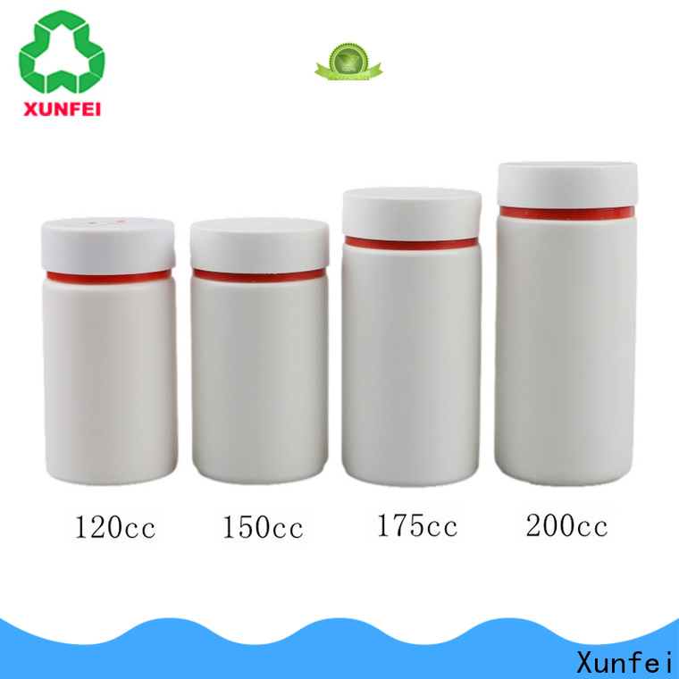 Xunfei transparent hdpe bottle for sale