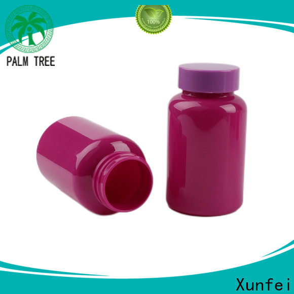 Xunfei Top Selling brown plastic medicine bottles with good price