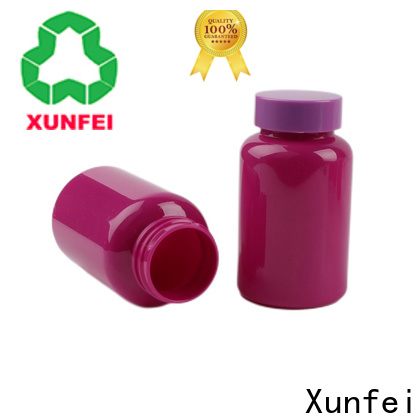 Xunfei Hot Selling brown plastic medicine bottles for sale