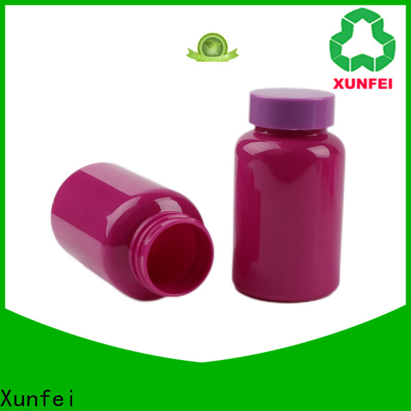 Xunfei Hot Selling brown plastic medicine bottles with good price