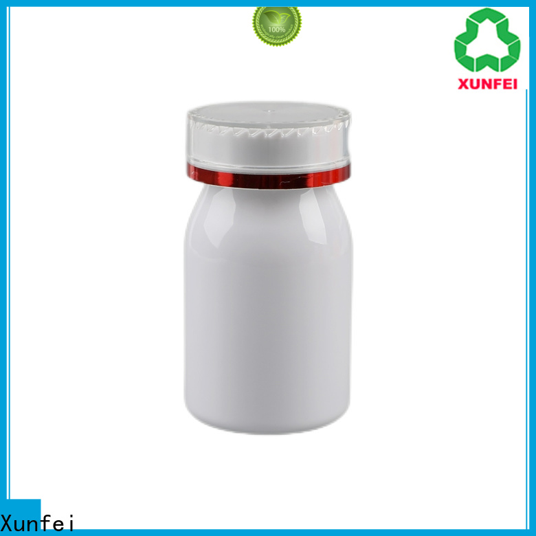 Xunfei brown plastic medicine bottles manufacturer