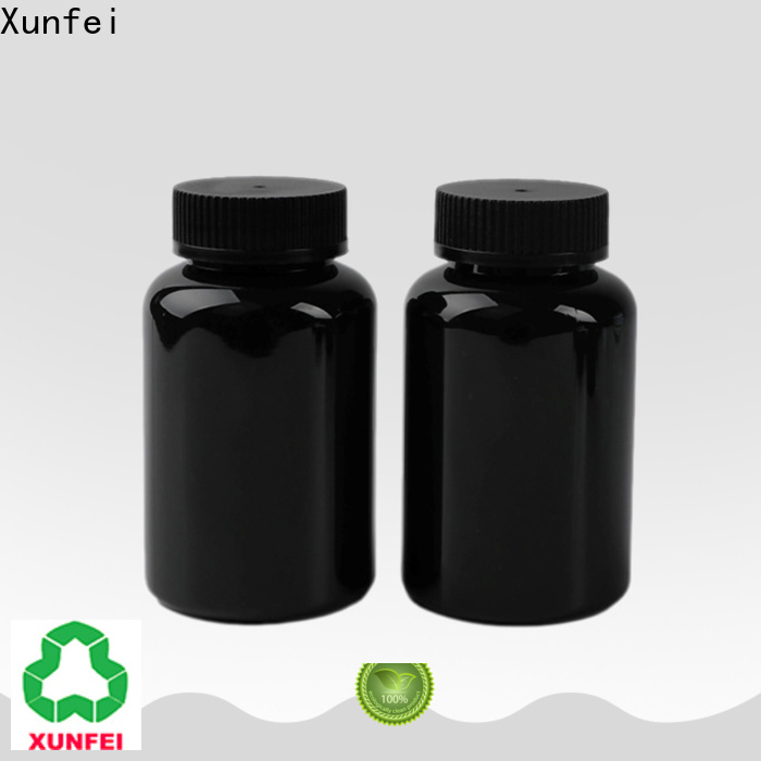 Xunfei Factory Direct brown plastic medicine bottles with good price