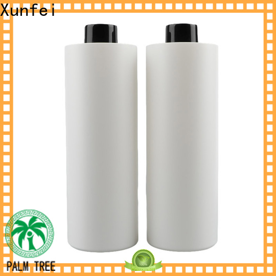Xunfei white lotion bottle with pump factory