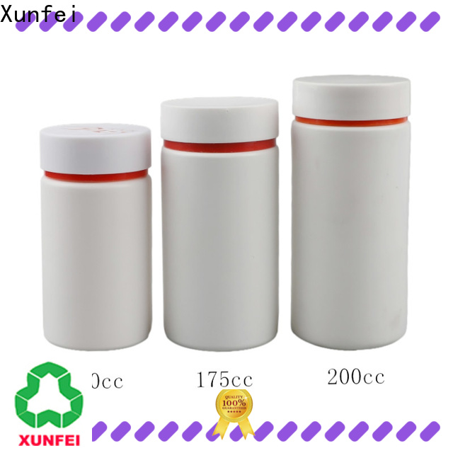 Xunfei round hdpe bottle manufacturer