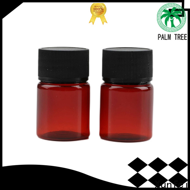 Xunfei Best Price brown plastic medicine bottles company