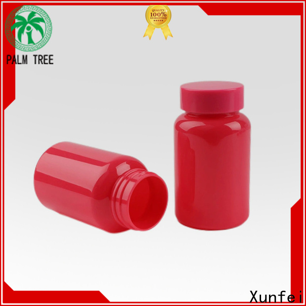 Xunfei Good Selling brown plastic medicine bottles supplier
