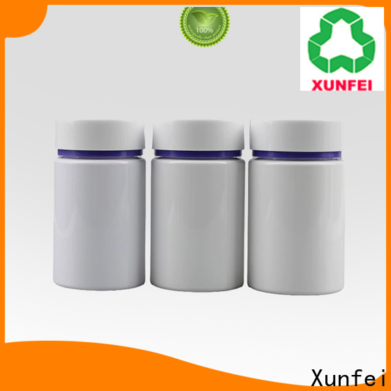 Xunfei brown plastic medicine bottles from China