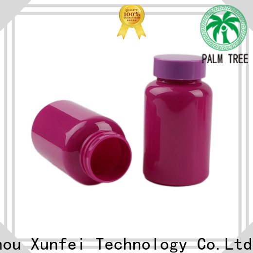 Xunfei brown plastic medicine bottles for sale