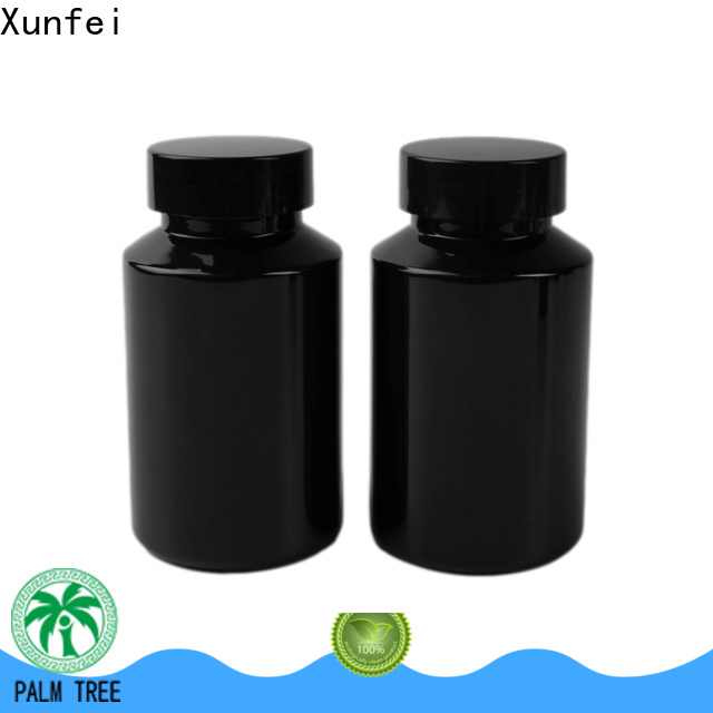 Xunfei brown plastic medicine bottles from China