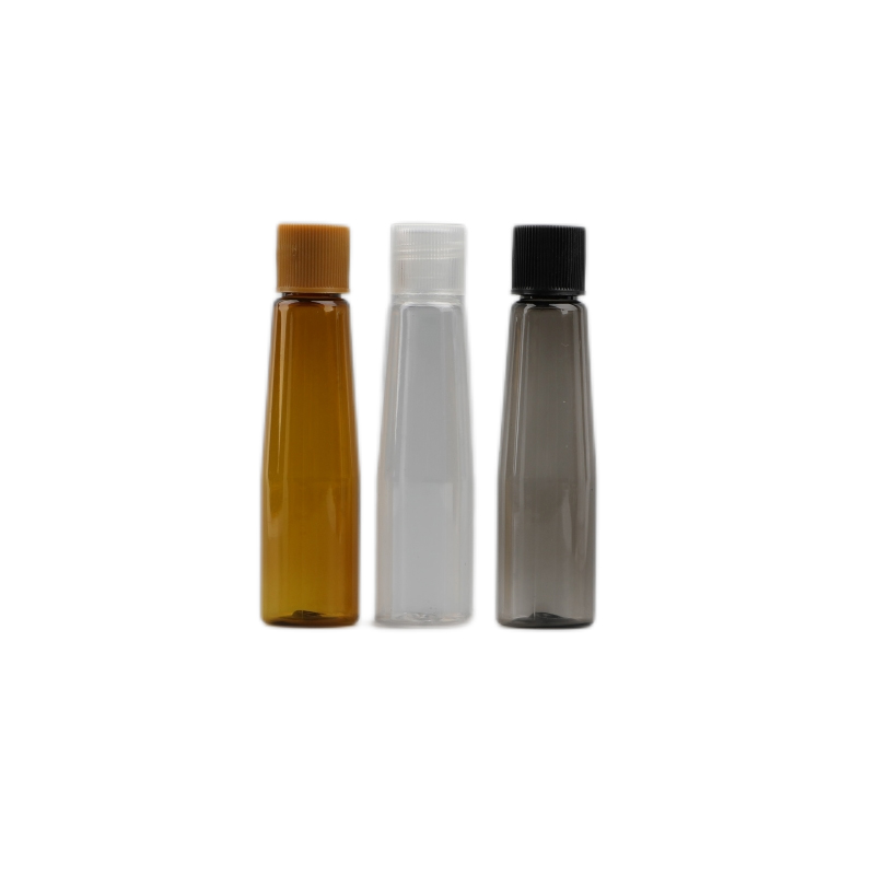 Factory cheaper 20ml brown clear PET tobacco plastic bottle